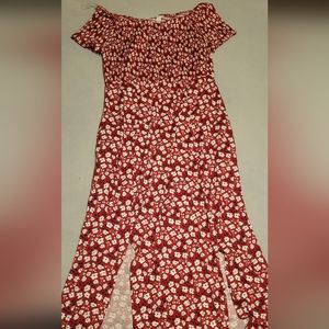 Cato's Red Maxi Dress